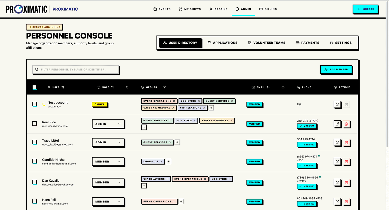 Organization Command